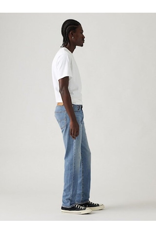 Levi's 502 Taper Lightweight Linen+ Denim Erkek Jean Pantolon-14446 Indigo