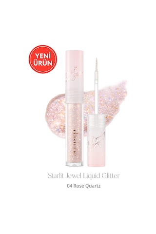 Dasique İnci Işıltılı Likit Glitter Starlit Jewel Liquid Glitter 04 Rose Quartz 04 Rose Quartz