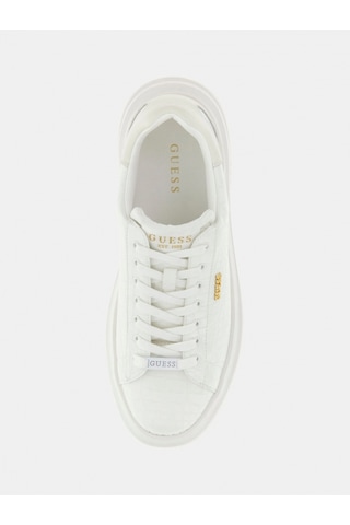 Guess Elba Erkek Beyaz Sneaker Fmpelaele12-whıte Beyaz