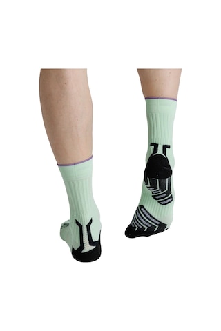X-bıonıc X-bionic X-socks Trailrun Terraskin Expert Crew Unisex Koşu Çorabı 3879 Yeşil