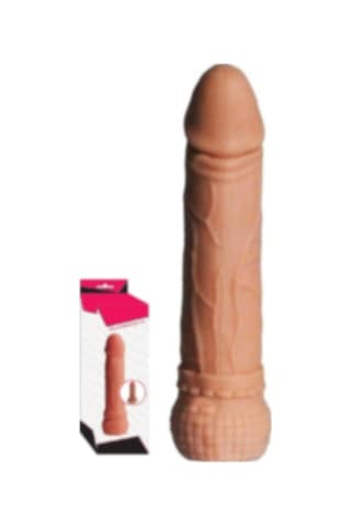 Erofoni Yeni Nesil Ucu 5 Cm Dolgulu 18 CM Süper Realistik Uzatmalı Penis Kılıfı