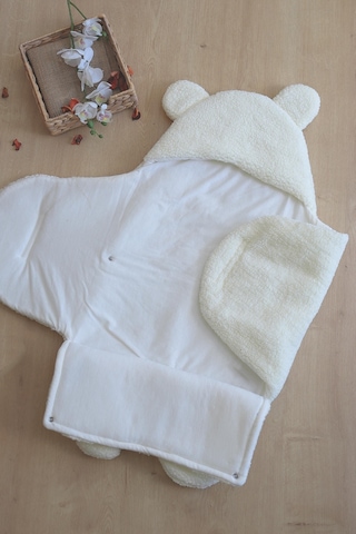 Kız Erkek Bebek Lüks Anakucağı Kundak Stl6399 Krem