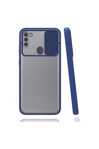 Samsung Uyumlu Galaxy A11 Kilif Palm Kamera Koruma Kapakli Silikon 474024501