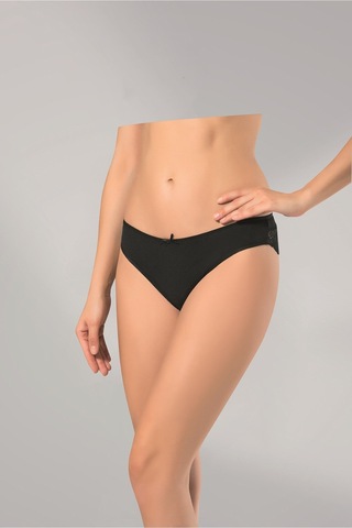 241-bayan Dantelli Bikini-3lü Siyah