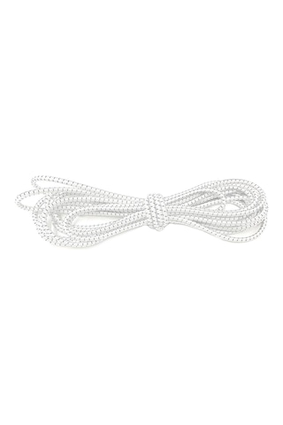 Desenli Beyaz Simli 5 Metre 2 Mm Yuvarlak Lastik
