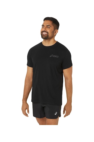 Asics ASICS CHEST LOGO SS TEE Siyah Erkek Kısa Kollu Tshirt 2031E659-001