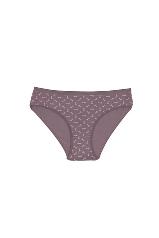 Nixci İntimates %95 Pamuk Normal Bel Kadın Külot Slip Bikini Külot Klasik Model Çok Renkli 2