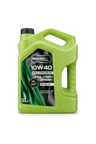 Borax Molygen Green 10W-40 Motor Yağı
