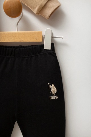 U.S. Polo Assn. Erkek Bebek 2li Takım - Bej Bej