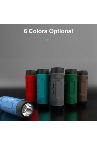 Springsun Zealot S1 Açık Hava Bt Hoparlörler Taşınabilir Ses Kutusu Ipx5 Su Geçirmez Led El Feneri Sos