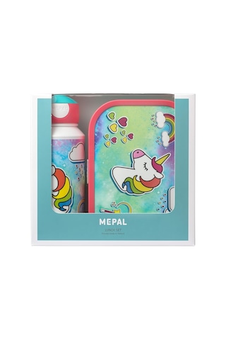 Mepal 74101 Campus Komple Okul Günü Egzersiz Veya Spor İçin De İdealdir. Yemek Seti Bir Pop-up İçece Sku: Smg8690010587626 Açık Mavi