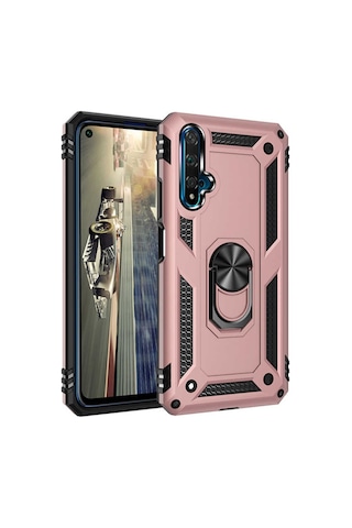 Huawei Nova 5T Kilif Zirhli Standli Miknatisli Tank Kapak 404029608