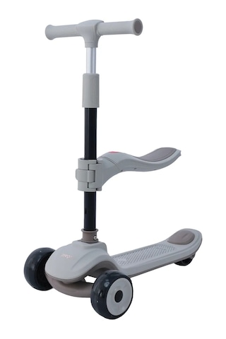 Prego Bluetooth Özellikli Işıklı Katlanabilir Nitro Scooter Bej