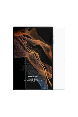Samsung Galaxy Tab S8 Ultra X900 Nano Glass Cam Ekran Koruyucu