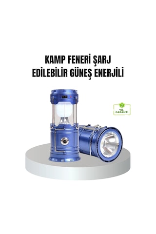 Luord-store Güneş Enerjili Kamp Lambası Şarjlı Taşınabilir Kompakt Açık Hava Işığı Çok Renkli