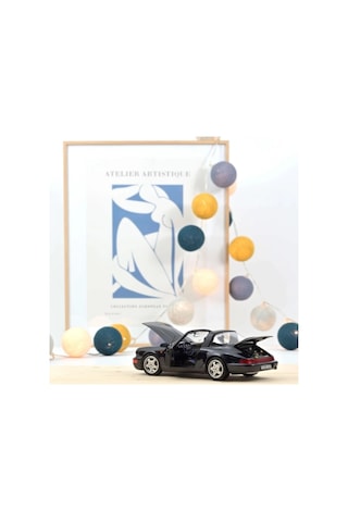Norev 187340 1/18 Porsche 911 Carrera 4 Targa 1991 Blue Metallic