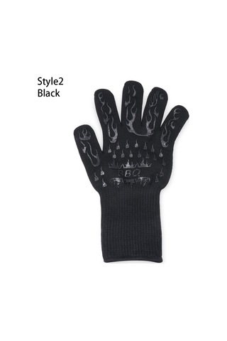 Barbekü Eldivenleri Izgara Eldivenleri Black Style2 Black Style2
