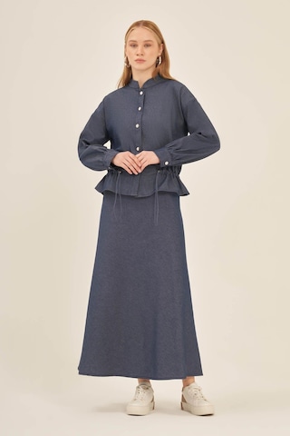 Ftz Women Kadın Etekli Takım Lacivert 31140 Lacivert