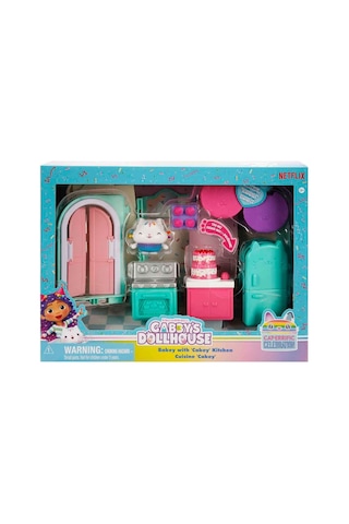 Figür Set Gabby S Dollhouse Deluxe Oda Setleri 3a.