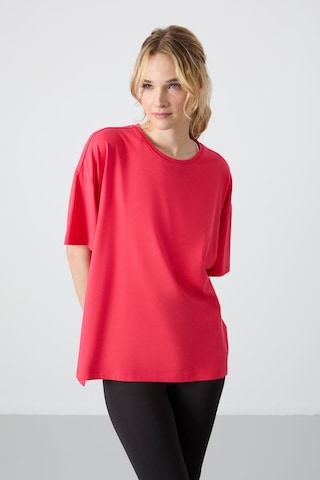 Oversize Fit Basic O Yaka 5li Paket Kadın T-shirt - 97285 Siyah - Beyaz - Yeşil