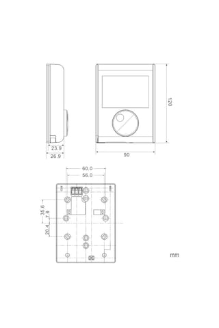 Siemens Rdh100 Dijital Ekran Kablolu Oda Termostatı