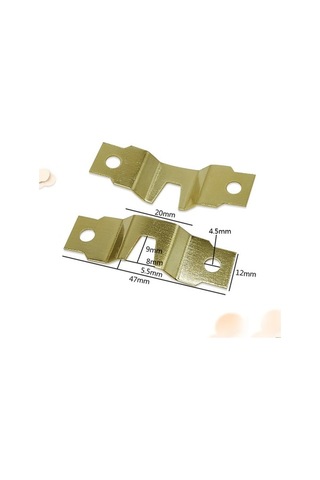 Pazly Suntek Resim Magideal Çerçevesi Bağlantı Askıları Asılı Altın 50x Lv Çok Renkli