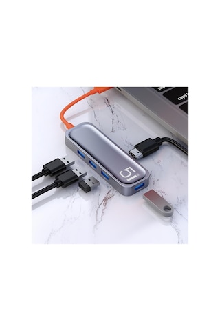 Tr15 Multi Fonksiyon 5 İn 1 Type-c Hub, Gri