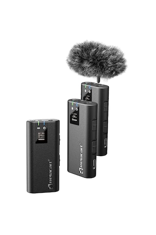 Relacart Mc2 2.4g Çift Kanallı Kablosuz Mikrofon Sistemi