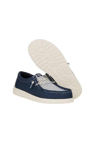 HEY DUDE Wally Woven Jute Lacivert Erkek Ayakkabı-10549 Lacivert