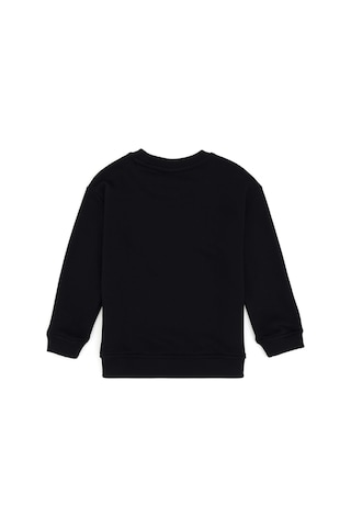 U.S. Polo Assn. Erkek Çocuk Siyah Bisiklet Yaka Sweatshirt 50313843-VR046