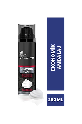 Cheetah Kalahari Nemlendirici Tıraş Köpüğü 3 x 250 ML
