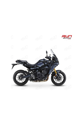 Yamaha Tracer 9 Cartoon Graphic Kit Sticker Set Lacivert