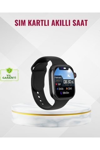 Uyku Takipli Gps Li Sım Kart Destekli Akıllı Saat