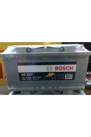 Bosch Uyumlu 12 Volt 100 Amper Akü S5 017 2 Yıl Gararntili