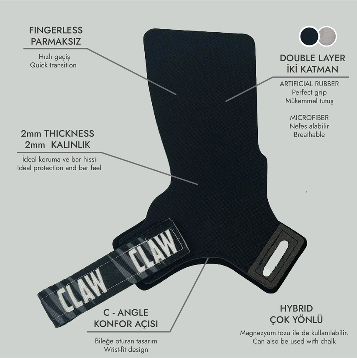 Omnia Grips Crossfit Eldiveni Jimnastik Eldiveni Crossfit Grips