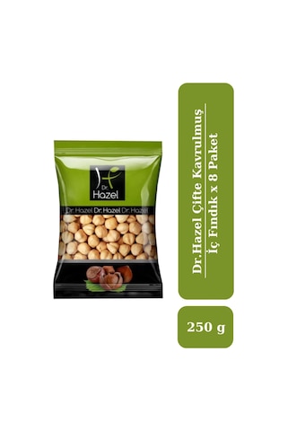 Drhazel Çifte Kavrulmuş Kıyılmış Fındık 250 G X 8 Paket 250 G
