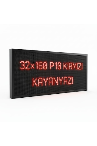 Ledgrafik 32 X 160 Kırmızı Led Tabela 1