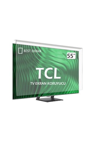 TCL Uyumlu 55c645 Tv Ekran Koruyucu - TCL Uyumlu 55" İnç 139 Cm Ekran Koruyucu