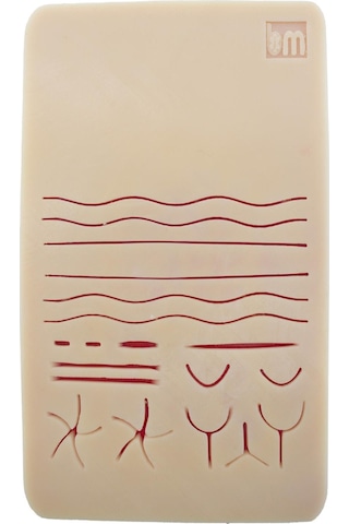 Edulaparoskopi Cerrahi Yara Silikon Sütür Pedi 10'lu