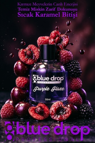 Blue Drop Purple Haze Premium Erkek Parfüm EDT 50 ML