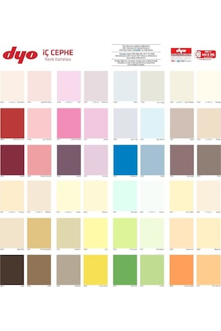 Yeni Beliz KOD:0666 Dyo Dinamik Ipek Mat Iç Cephe Boyası 2,5 Lt