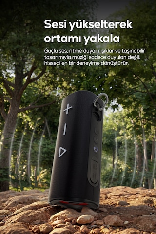 Obli 6 Bluetooth Hoparlör 50w Rms, Işıklı, 6000 Mah, Tws, Ipx4, Bt 5.3 X6706