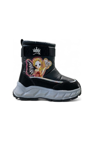 Marco Kids 22673 Kız Çocuk İçi Kürklü Kar Botu Siyah