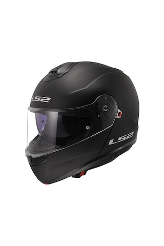 Ls2 Strobe 2 Çene Açılır Motosiklet Kaskı 64007 Mat Siyah