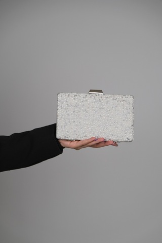 Luvishoes Osse Sedef İncili Kadın Abiye Çanta Çok Renkli