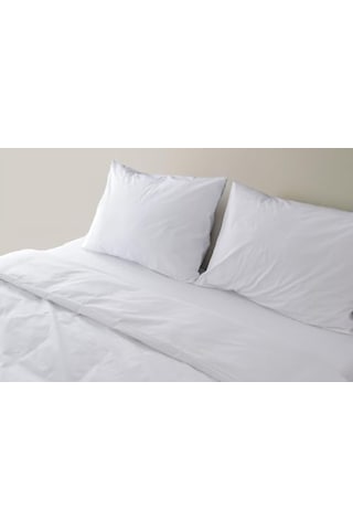 Sleeptown Celia Pamuk Luxury Yıkanabilir Mevsimlik Otel Nevresimi Çift Kişilik Nevresim 200x220 Beyaz Diğer