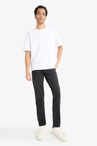 Defacto Pedro Slim Fit Dar Kalıp Normal Bel Dar Paça Jean Pantolon F2922ax25aunm36 Antrasit
