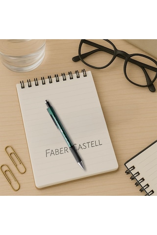 Faber-Castell Grip 1345/47 2022 Versatil Kalem, 0.7, Koyu Yeşil 