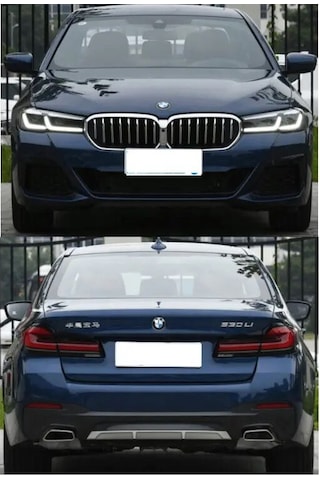 Bmw g30 lci m sport body kit tampon seti çin 2021+
