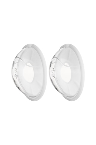 Moveevo Emzirme İçin 2 Adet Giyilebilir Süt Tasarruf Cihazı Manuel Anne Sütü Toplayıcı Silikon Göğüs Kabuğu Süt Toplayıcı Sızan